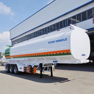 Tri Axle 42000 Liters Fuel Tanker Trailer