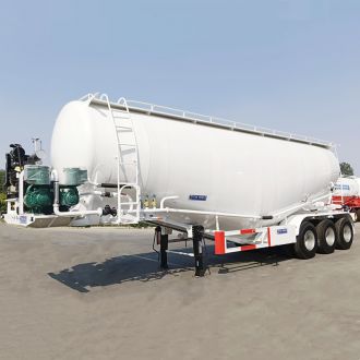 Tri Axle 40CBM Bulk Cement Tanker 