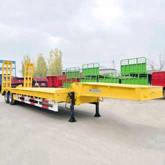 2 Axle 40 Tons Low Bed Trailer