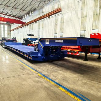 5 Axle 100 Ton Hydraulic Detachable Lowboy Trailer