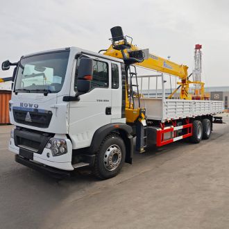 Used Howo 12 Ton Crane Truck 6x4