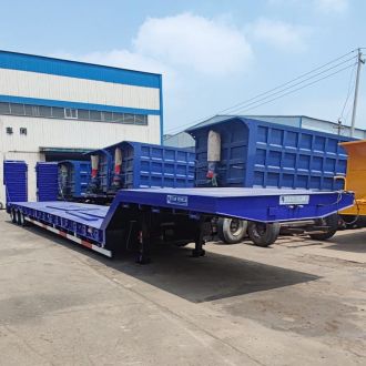 3 Axle Low Bed Trailer