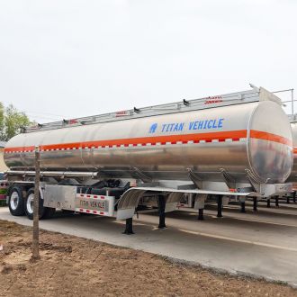 38 CBM Aluminum Fuel Tanker Trailer