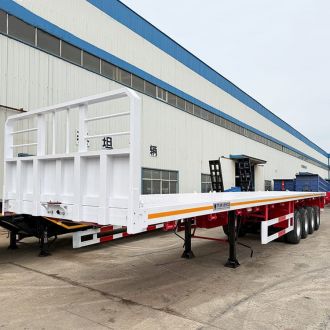 Heavy Duty 48 Ft Flatbed Trailer