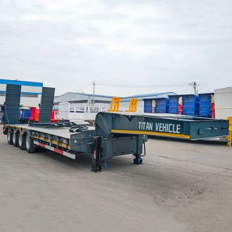 4 Axle 100 Ton Low Loader Trailer 